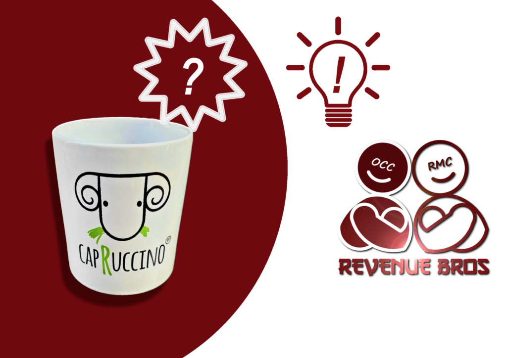 Brindate alle idee con un Capruccino - Revenue bros